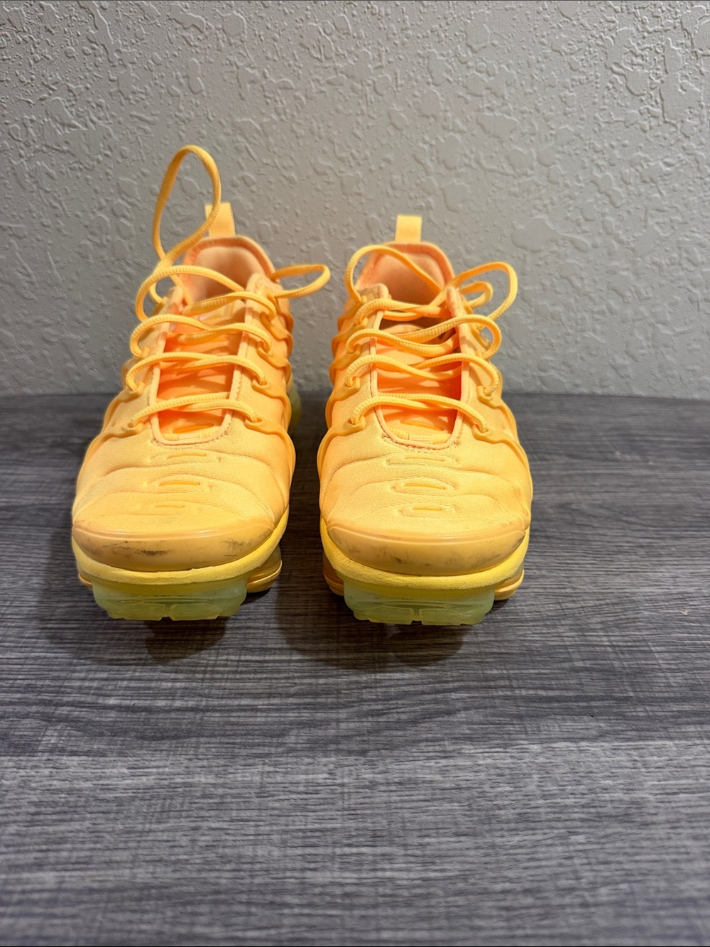 Nike Bright Yellow Lace-Up Sneakers